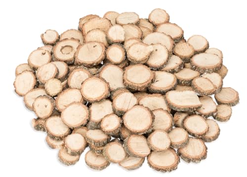 NaDeco Eichenholzscheiben, rund, Durchmesser ca. 2 bis 5cm, 1kg | Baumscheiben | Eichen Holz Scheiben | Eichenscheiben | Astscheiben Eiche | Stammscheiben | Deko Holz | Holzdeko von NaDeco