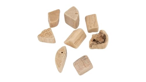 NaDeco Treibholz, Packung mit ca. 250g, in Natur & Weiß, wählbar | Drift Wood Nuggets | Drift Wood | Dekoholz | Driftwood | Schwemmholz | Wood | Bastelholz Maritime | Dekoration, Farbe:Natur von NaDeco