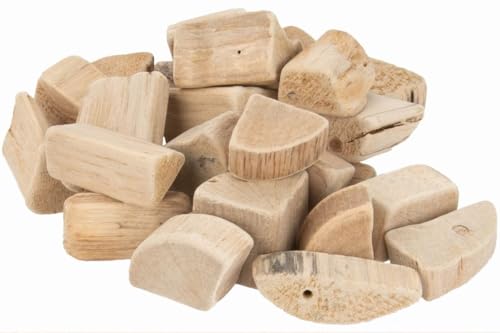 NaDeco Treibholz, Packung mit ca. 250g, in Natur & Weiß, wählbar | Drift Wood Nuggets | Drift Wood | Dekoholz | Driftwood | Schwemmholz | Wood | Bastelholz Maritime | Dekoration, Farbe:Natur von NaDeco