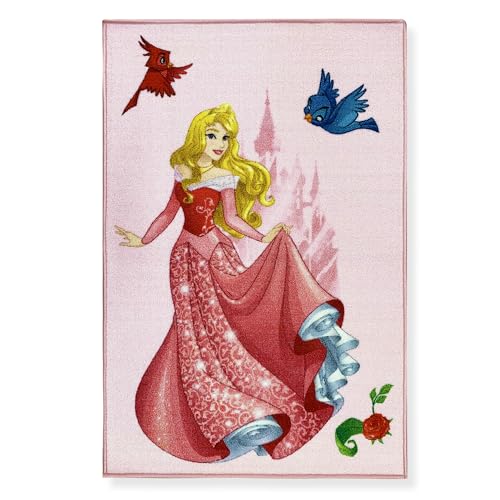 Nada Home Rutschfester Teppich Disney Princess Aurora die Dornröschen 80 x 120 cm 6387 von Nada Home