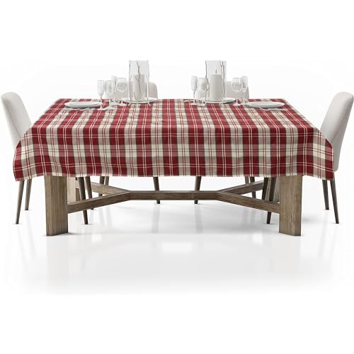 Tischdecke Weihnachten Maestri Cotonieri Schottisches Tartan Tischdecke 12 Plätze 6255 von Nada Home