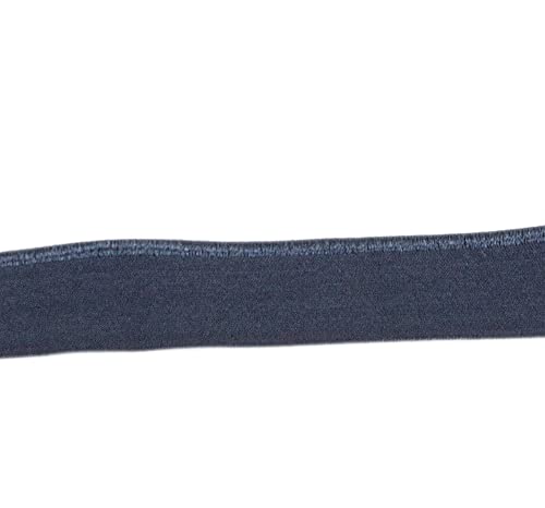 Band elatisches Schrägband Nähband Stoffband jeansblau 100 cm - Band zum Basteln und Nähen von Nadeltraum