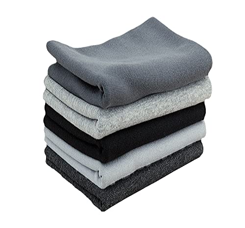 Baumwoll - Bündchenstoff Bündchen SET Pakete Schlauchware Grautöne - 5 x 50 cm x 35/70 cm Baumwoll - Bündchenstoff Bündchen SET Pakete Schlauchware Grautöne - 5 x 50 cm x 35/70 cm von Nadeltraum