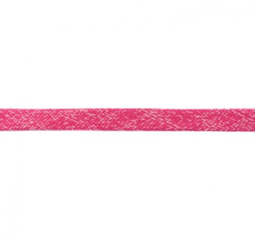 Kordel Band Hoodieband flache Baumwollkordel pink meliert 100 cm - Band zum Basteln und Nähen von Nadeltraum