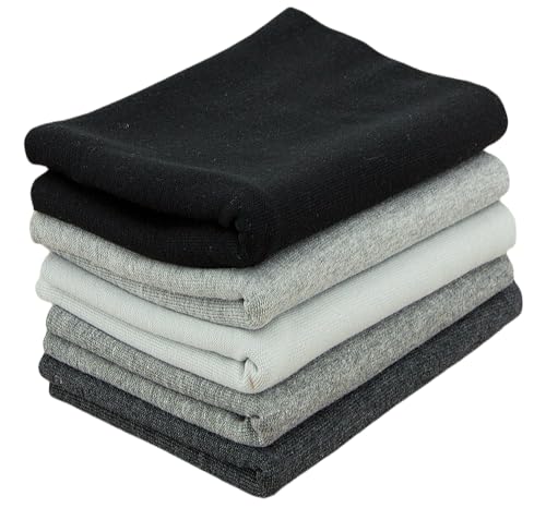 Nadeltraum Baumwoll - Bündchenstoff Bündchen SET Pakete Schlauchware Grautöne - 5 x 25 cm x 35/70 cm Nadeltraum Baumwoll - Bündchenstoff Bündchen SET Pakete Schlauchware Grautöne - 5 x 25 cm x 35/70 cm von Nadeltraum