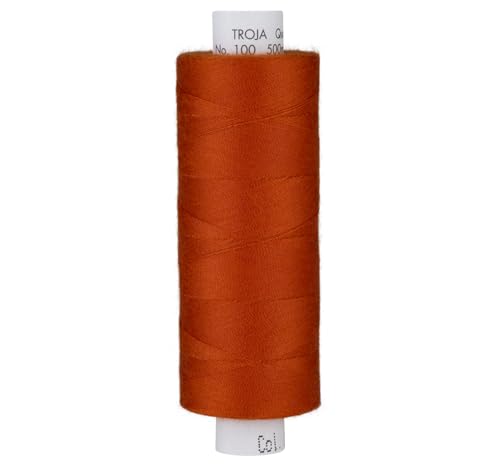 Nadeltraum Nähgarn Polyester 500 cm rostrot von Nadeltraum