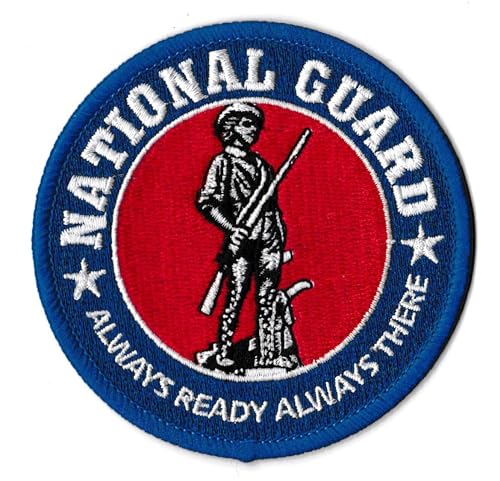 Aufnäher / Aufnäher, Motiv: Amerikanischer Nationalguarde, USA, bestickt von NagaPatches