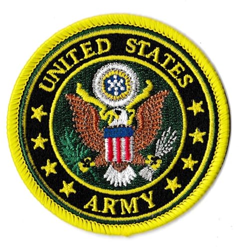 Aufnäher US Army Patch US Army bestickt zum Aufbügeln von NagaPatches