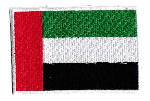 Aufnäher zum Aufbügeln, Motiv: UAE Flagge von NagaPatches