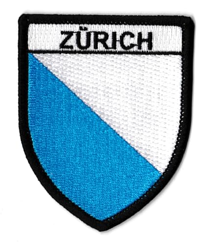 Aufnäher zum Aufbügeln, Zürich-Wappen von NagaPatches