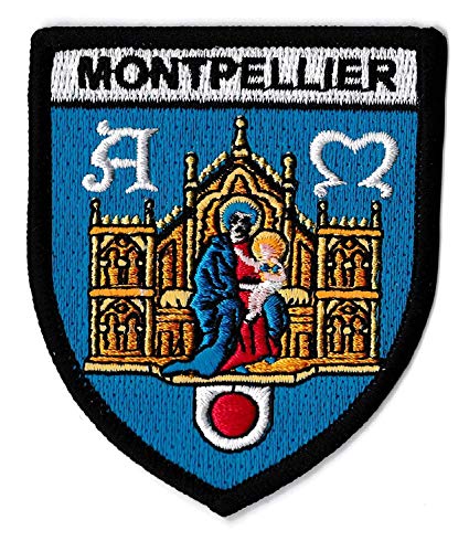 NagaPatches Gepatcht Aufnäher Zum Aufbügeln Montpellier von NagaPatches