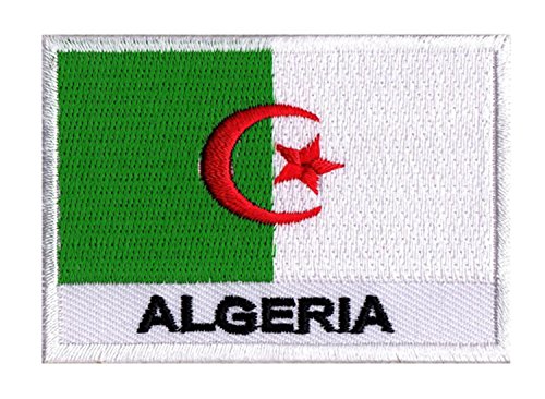 Aufnäher Algerien Flagge Algerien bestickt NagaPatches von NagaPatches