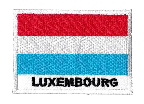 Patch Flagge Luxemburg von NagaPatches