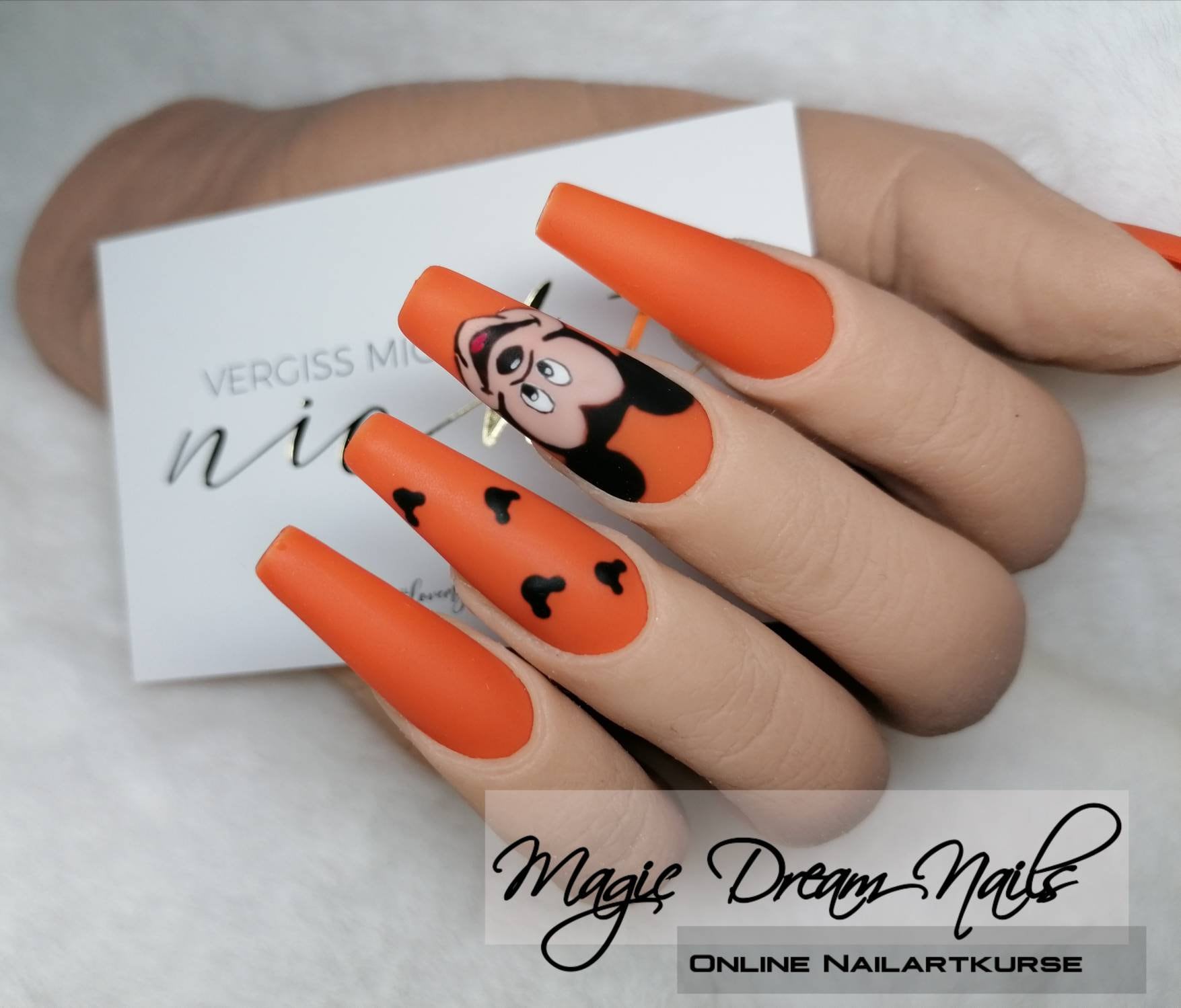 Press On Set - Mickey Mouse von NailAndResinArt