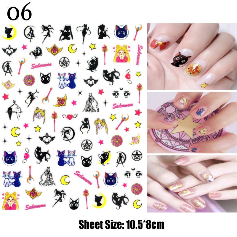 Super Shero Moon Nail Sticker #06 | Suche Im Shop Nach "Shero" von NailQueenNYC