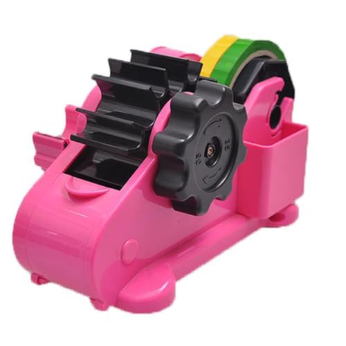 Klebeband Nachfüllung, Klebebandspender automatischer Roller Stationery Bandhalter Portable Tape Roller Machine Rose Rose von Naisicatar