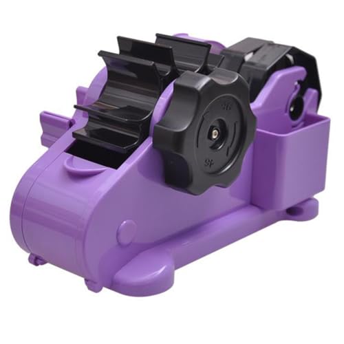 Klebeband Nachfüllung, Klebebandspender automatischer Roller Stationery Bandhalter Portable Tape Roller Machine Violett von Naisicatar