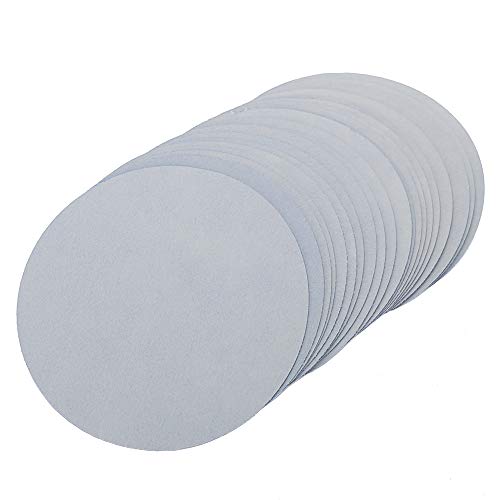 25pcs 2 Zoll 50mm Runde Sandpapier Disk Sand Blätter Grit 3000 Klett Schleifscheibe für Sander Grits-Single Grit Set von Naitesi Tool