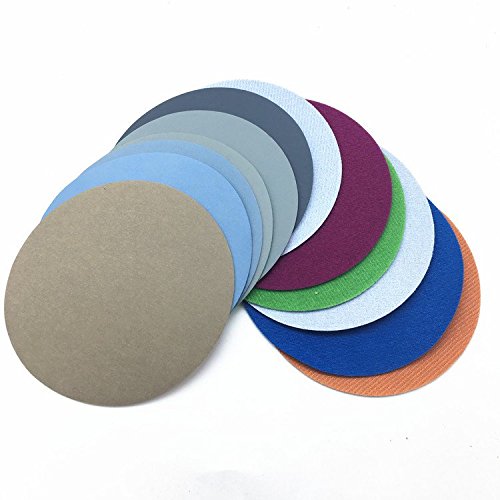 30pcs 125mm Wasser Schleifpapier 5inch Grit 1500-10000 Mix Grit Set Schleifscheiben Hook Loop Schleifpapier Runde Sandpapier Disk Sand Sheet von Naitesi Tool