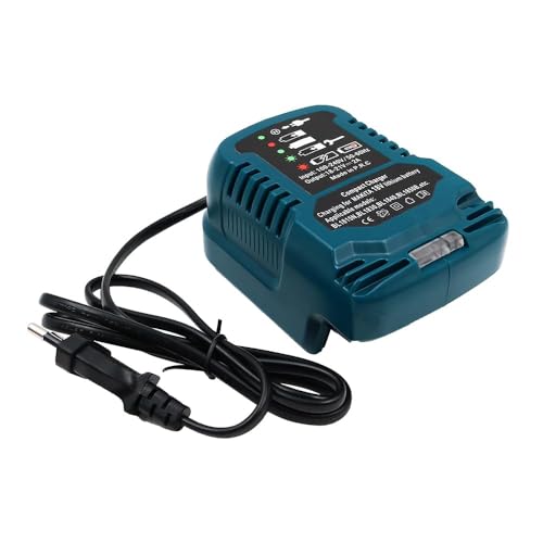 Namvo Mini-Lithium-Akku-Ladegerät für Makita 18-V-Akku, kompatibel mit BL1850B, BL1860, BL1830, BL1840, BL1815 von Namvo