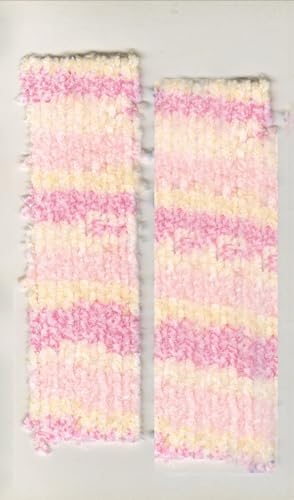 Namzi Weiche Plüschwolle, Acryl, ausgefallenes Schlaufengarn für Puppenhaarherstellung, Häkeln, Stricken, Nadelfilzen, Puppenhaar, lockiges Haar, Spulen aus Wollfilz, kardierte Schafwolle, Roving, von Namzi