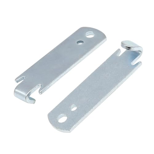 Zaundraht-Spannwerkzeug – T-Pfosten-Clip-Werkzeug, 2 x robuste T-Clip-Drahtspanner aus Stahl | Ergonomisches, multifunktionales, benutzerfreundliches Drahtwerkzeug, rostfreies Zaunwerkzeug von Naqqios