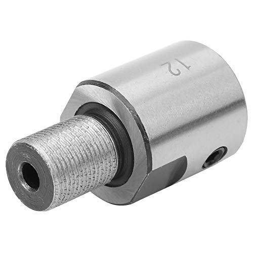 Drehmaschinen-Spindelstock-Spindeladapter, Spannfutter-Pleuel aus Edelstahl M14 X 1 für K01-50/63 K02-50/63 Drehfutter-Holzbearbeitungsdrehmaschine (12-M14*1) von Naroote