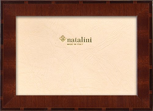 NATALINI, Antiqua Mogano 10X 15 cm, Bilderrahmen mit Unterstützung für Tisch, Holz, Mahagoni, äußere Ausmaß 13 X 18 X 1,5 cm von Natalini