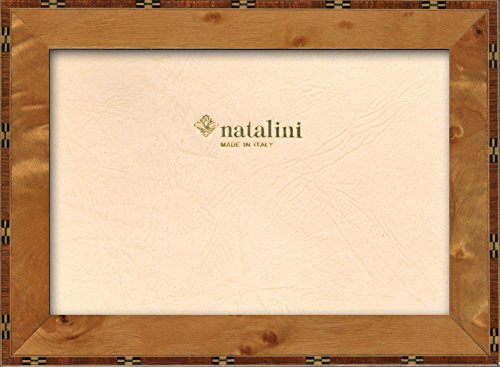 NATALINI, Antiqua PIOPPO 10X 15 cm, Bilderrahmen mit Unterstützung für Tisch, Holz, Pappel, äußere Ausmaß 13 X 18 X 1,5 cm von Natalini