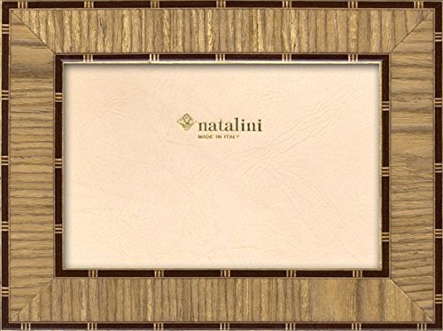 NATALINI, Antiqua Rovere 13X 18 cm, Bilderrahmen mit Unterstützung für Tisch, Holz, Eiche, äußere Ausmaß 18 X 23 X 1,5 cm von Natalini