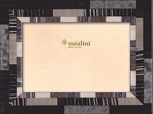 NATALINI, MIRA Grigia 10X 15 cm, Bilderrahmen mit Unterstützung für Tisch, Holz, Grau, äußere Ausmaß 15 X 20 X 1,5 cm von Natalini