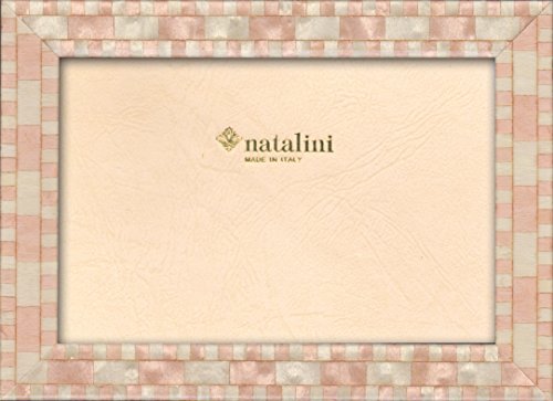 NATALINI, MISSORI ROSA 10X 15 cm, Bilderrahmen mit Unterstützung für Tisch, Holz, Rosarot, äußere Ausmaß 13 X 18 X 1,5 cm von Natalini