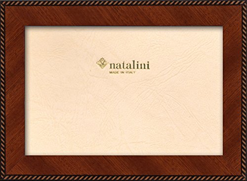 NATALINI, OBL Mogano 13X 18 cm, Bilderrahmen mit Unterstützung für Tisch, Holz, Mahagoni, äußere Ausmaß 16 X 21 X 1,5 cm von Natalini