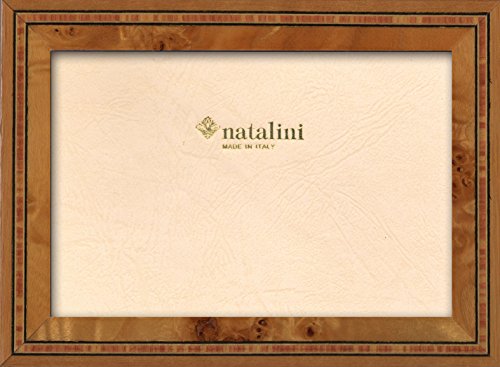 NATALINI, P4 10X 15 cm, Bilderrahmen mit Unterstützung für Tisch, Holz, Braun, äußere Ausmaß 15 X 20 X 1,5 cm von Natalini