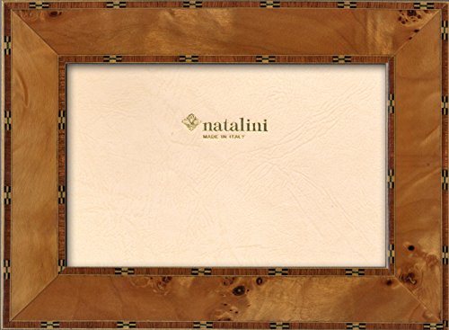 Natalini, Antiqua PIOPPOG 10X 15 cm, Bilderrahmen mit Unterstützung für Tisch, Holz, Pappel, äußere Ausmaß 15 X 20 X 1,5 cm von Natalini