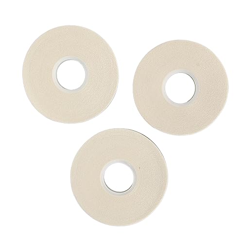 Natudeco 1/4 Zoll wasserlösliches doppelseitiges Klebeband, doppelseitiges Stoffband, abwaschbares Klebeband, Nähband, 3 Rollen, 16 Yard pro Waschgang, für Heimwerkerarbeiten von Natudeco