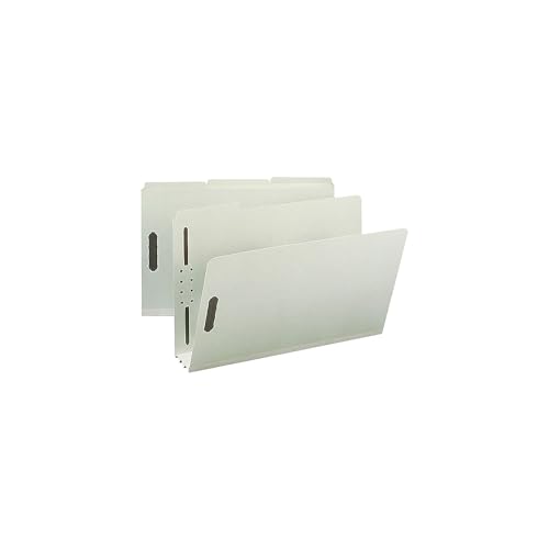 Nature Saver - Pressboard Fastener Folder,3 Exp,1/3 Tab,Legal,25/BX,GYGN, Sold as 1 Box, NATSP17236 von Nature Saver