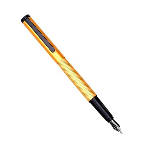 Navna Metall-Füllfederhalter, glattes Schreiben, Kalligraphie-Stift, Business-Stift, Schule, Bürobedarf, 0,5 mm, Füllfederhalter, Business-Stift, Schreibstift, Büro-Schulbedarf von Navna