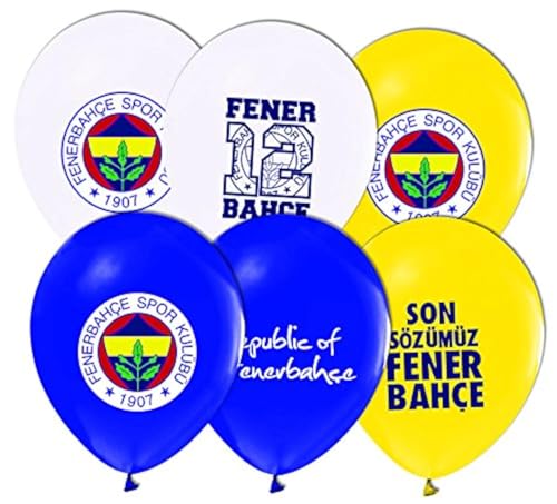 Neco Moden 10 x lizensierte Fenerbahce Luftballons von Neco Moden