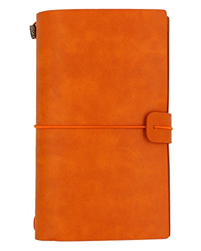 NectaRoy Leder Cover Notebook Retro Vintage Tagebuch Notizblock Studenten Favor mit Karten Inhaber, Größe 12 * 20cm Tagebuch zum Selbst Gestalten für Individuelle Reiseberichte von NectaRoy