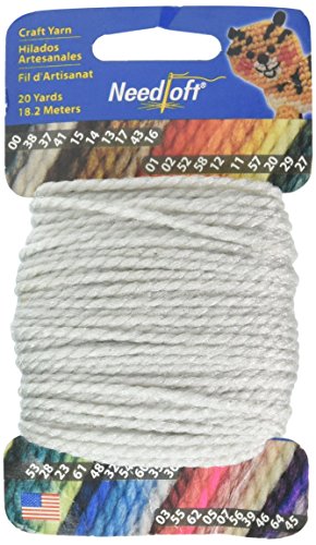 Needloft Craft Garn, 20-Yard, Silber von Cottage Mills