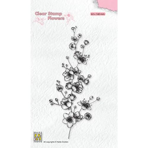 Clear Stamp - Blooming branch blossom von Nellie's Choice