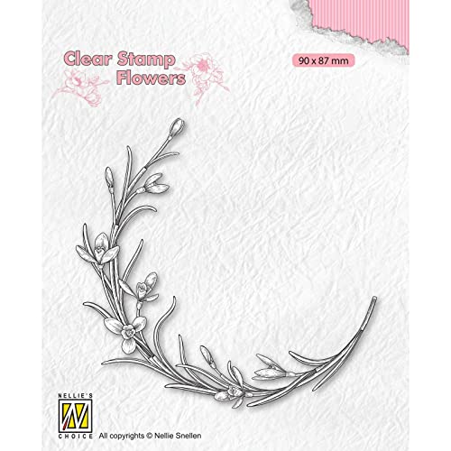 Clear Stamp - Blooming twig von Nellie's Choice