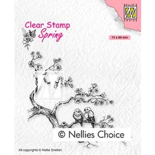 Nellie's Choice Clear Stamp - Spring Lovers von Nellie's Choice