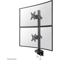 Neomounts Monitor-Halterung FPMA-D960DVBLACKPLUS schwarz für 2 Monitore, Tischklemme von Neomounts