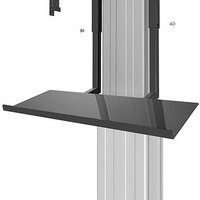 Neomounts Notebook-Halterung PLASMA-M2250KEYB schwarz für Plastik- und Bodenstative der PLASMA-M2250- und PLASMA-W2250-Serie von Neomounts