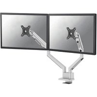 Neomounts Monitor-Halterung DS70-250SL2 silber für 2 Monitore, Tischklemme, Tischbohrung von Neomounts