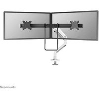 Neomounts Monitor-Halterung weiß für 2 Monitore, Tischklemme von Neomounts