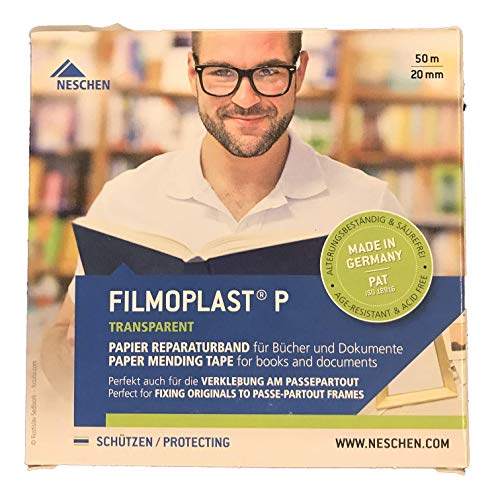 Neschen Filmoplast P Archivierungsklebeband, 20,3 x 40,6 cm von Neschen