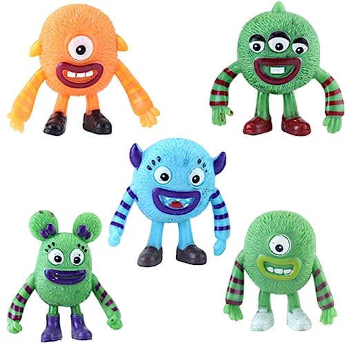 Spiel Ornament, 5pcs Kindergeburtstag Kuchen Dekoration, Big Mouth Monster Spiel Ornament Thema Party Dekoration Liefert, Geeignet Für Jungen Und Mädchen Urlaub Geschenke von Nesloonp